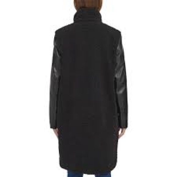 Andrew Marc Women's Bouclé Mixed Media Coat Medium - Picture 4 of 13